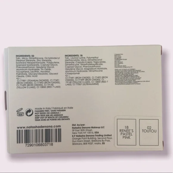 Natasha Denona Blush Duo. Palette 01 - Picture 3 of 5